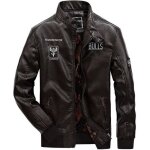 Blouson moto homme en simili cuir casual veste col montant vêtement zippée - zewow - marron - homme - ... Blouson moto homme en simili cuir casual veste col montant vêtement zippée - zewow - marron - homme - ...