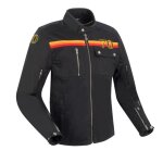 Blouson moto segura mamba - noir - m