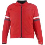 Blouson moto tissu maille helstons monaco air - rouge - 3xl