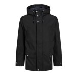 Blouson homme - jack & jones - hlay - manches longues - capuche fixe - 4 poches