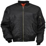 Blouson de pilote us bombers ma1 réversible noir Blouson de pilote us bombers ma1 réversible noir