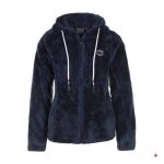 Blouson polaire  capuche femme alanzo