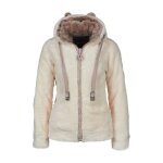 Blouson polaire  capuche femm