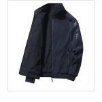 Blouson réversible insfity - homme - automne / hiver - couleur unie - chaud et confortable Blouson réversible insfity - homme - automne / hiver - couleur unie - chaud et confortable