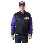 Blouson satin la lakers nba