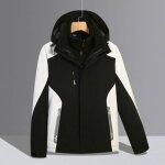 Blouson de ski - marque - femme - imperméable - chaud - capuche Blouson de ski - marque - femme - imperméable - chaud - capuche