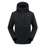 Blouson de ski homme grande taille noir imperméable coupe - vent randonnée 3 en 1 Blouson de ski homme grande taille noir imperméable coupe - vent randonnée 3 en 1