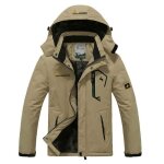 Blouson de ski homme veste polaire coupe - pluie coupe - vent doudoune pour manteau hx5a5 kaki