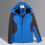 Blouson de ski imperméable chaude pour homme avec capuche - bleu royal - sports dhiver - montagne - respirant ... Blouson de ski imperméable chaude pour homme avec capuche - bleu royal - sports dhiver - montagne - respirant ...