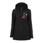 Blouson softshell femme - degr celsius - acalmi - noir - s - impermable - respirant - sports dhiver ...