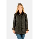 Blousons et vestes barbour classic beadnell wax jacket ol71 olive l - vert - femme