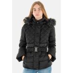 Blousons et vestes guess jeans laurie down noir xl - guess jeans - laurie down - noir - femme