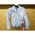 Blouson veste moto bleu ciel blanc ixs pour femme motarde lady t 36 neuf