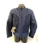Blouson veste pour moto homme nexone et� flavio bleu textile taille xl homologu� ce