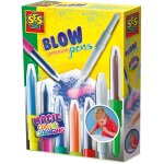 Blow airbrush pens - ses creative - colouring and painting - changement de couleur - activit manuelle ...