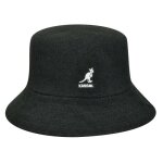 Chapeau seau - kangol - bermuda - noir - adulte - classique