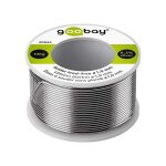 Fil � souder - goobay - 100g - diam�tre 1 mm - 03% argent - 07% cuivre