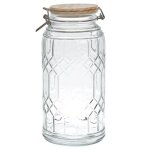Bocal de conservation - cook concept - bambou - transparent - 2. 7l
