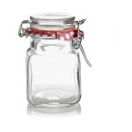 Bocal  pices - kilner - carr - 70 ml - verre - fermeture hermtique en inox
