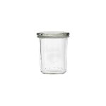 Bocaux en verre avec couvercle - weck - 160 ml - cong�lateur - lave - vaisselle - four