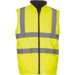 Bodywarmer rversible haute visibilit yoko - jaune