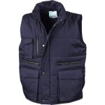 Bodywarmer de travail - result - matelass - bleu marine - mixte - waterproof