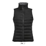 Bodywarmer femme - sols - wave - noir - 2xl - doudoune sans manche