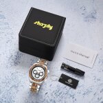 Bois montre homme marque de luxe sharphy automatique mecanique 2021 chiffres romains �tanche meilleur ...