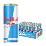 Boisson nergisante sans sucres red bull - red bull sugarfree - 24x250ml
