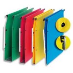 Boite de 25 dossiers suspendus bleu pour armoir?