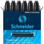 Cartouches dencre - schneider - noir - 6 pices - compatible avec stylos  plume - mixte