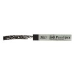 Bo�te de 6 pastels secs tendres carr�s noir