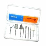 Boite 8 embouts ponceuse - promed - pour soin complet des ongles naturels et en gel Boite 8 embouts ponceuse - promed - pour soin complet des ongles naturels et en gel