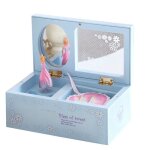 Bote  bijoux musicale - td - dancing girl - plastique - 170x95x72mm - 3 ans et plus