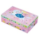 Bote  bijoux - trousselier - s14001 - rve de princesse - rose - pour fille