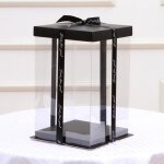 Bo�te - cadeau vide (ours non inclus) 25 cm pour cadeau artificielle