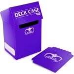 Bote pour cartes deck case box 80 + taille standard violet ultimate guard