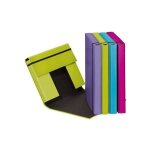 Bo�te de classement - pagna - trend colours - format a4 - 3 rabats int�rieurs - fermeture �lastique