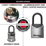 Bo�te � cl� s�curis�e format xs avec anse - master lock 5406eurd
