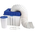 Boite de condensation - xavax - sche - linge  vacuation - accessoire pratique - 7 kg - bleu