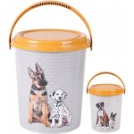 Boite de conservation 15 litres pour 6 kg de nourriture hermtique conteneur  croquettes pour chien ...