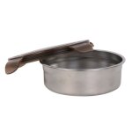 Boîte de conservation - paris prix - modèle attid - 14 cm - métal & acier inoxydable - gris Boîte de conservation - paris prix - modèle attid - 14 cm - métal & acier inoxydable - gris
