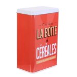 Bote de conservation - paris prix - ma bote  crales - mtal - rouge - 24 cm