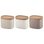 Bo�tes de conservation guzzini tierra - assortiment de 3 bo�tes s - 500 ml