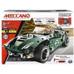 Boite construction meccano - voiture cabriolet avec moteur a retrofriction - coffret inventions vehicules ...
