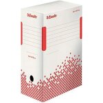 Bo�te darchivage - esselte - 623909 - a4 - sans acide - dos 150 mm - blanc