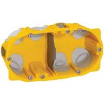 Bo�te dencastrement - legrand - batibox energy - 2 postes - 67 mm - plastique