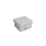 Boîte de dérivation Étanche en saillie ip55 113x113x60 mm gris Boîte de dérivation Étanche en saillie ip55 113x113x60 mm gris