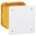 Bo�te de d�rivation legrand - 170x170x50mm - jaune - carr�