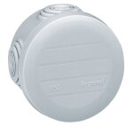 Bo�te de d�rivation - legrand - 092001 - ronde �70 mm - ip55 - 4 entr�es